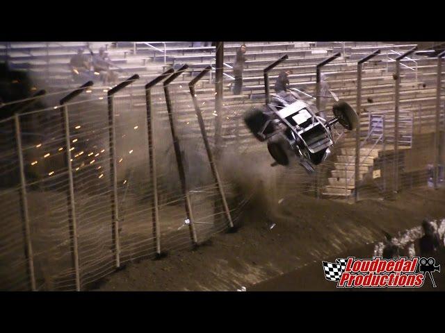 Markus Niemelä Crash at the 360 "Oval Nationals"