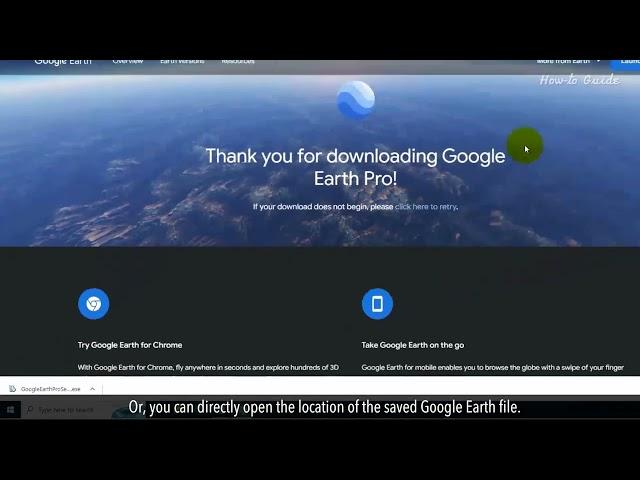 How to Install Google Earth