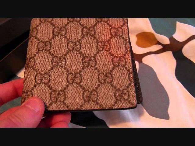 Gucci Mens Bifold Wallet