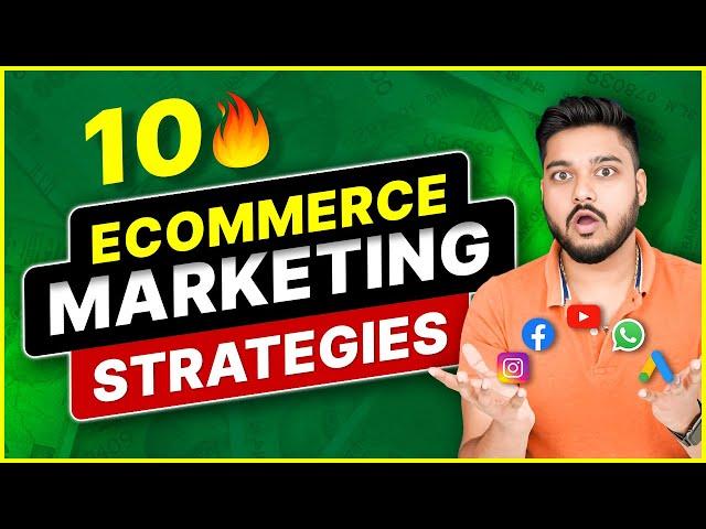 10 Ecommerce Marketing Strategies | Growth tricks | Social Seller Academy