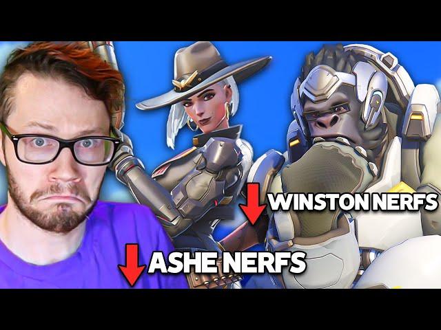 They Nerfed WINSTON and ASHE? Juno BUFF? - Overwatch 2 Patch Notes