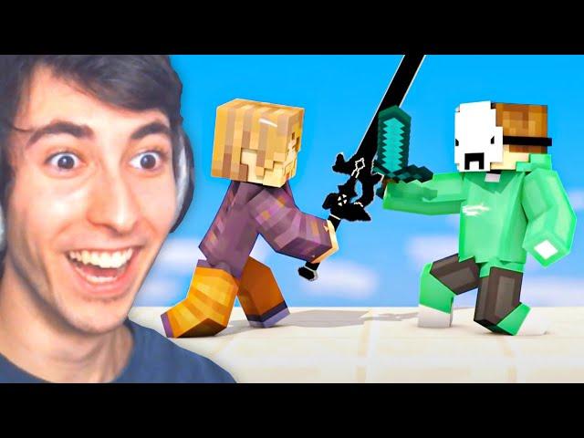 MrBeast vs Dream in Minecraft!