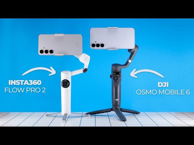 Insta360 Flow 2 Pro vs DJI Osmo Mobile 6! The Best Smartphone Gimbal in 2025!