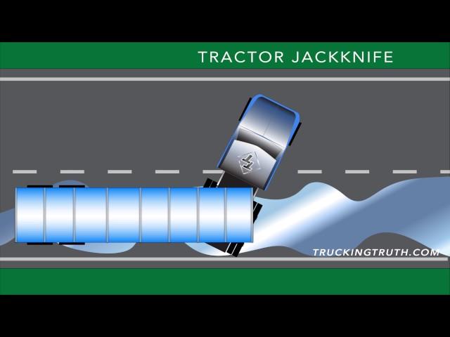 What Happens In A Tractor Jackknife? - TruckingTruth.com