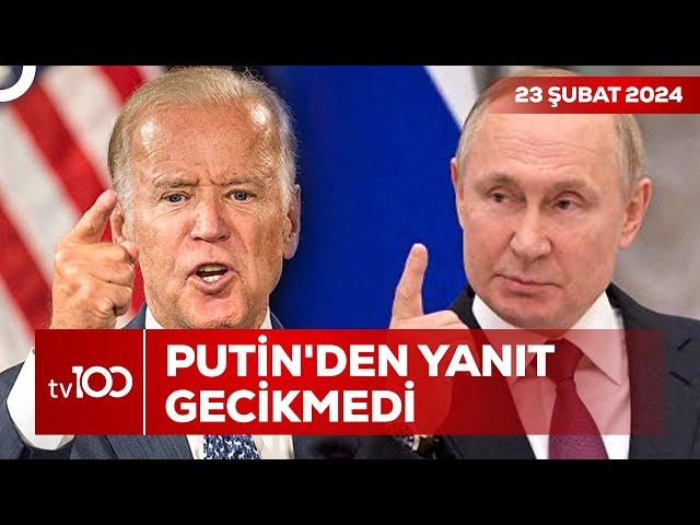 Biden'dan Putin'e Küfür Dolu Sözler! | TV100 Ana Haber