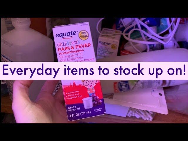 Everyday Items To Stockpile [Prep 365: EP 3]