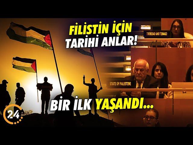 Bir İlk Yaşandı! Filistin İçin Tarihi An! Genel Kurul’da Filistin de Yer Alacak!