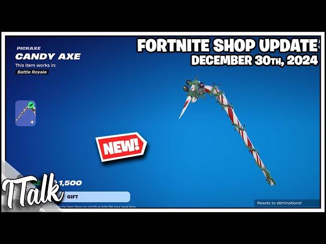 *RARE* CANDY AXE IS BACK & NEW SKIN! Fortnite Item Shop [December 30th, 2024] (Fortnite Chapter 6)