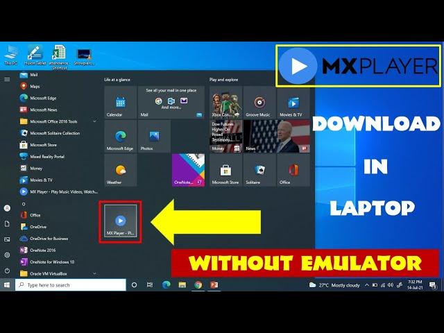 How To Install MX Player in Laptop | install MX Player On PC | Education Techpoint