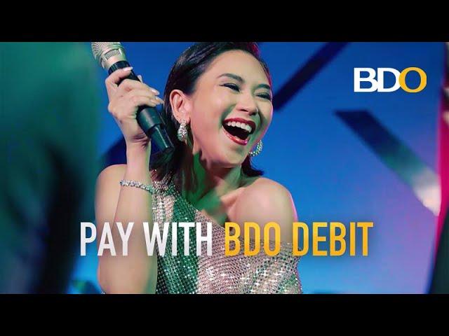 Just Debit Debit with BDO and Sarah G