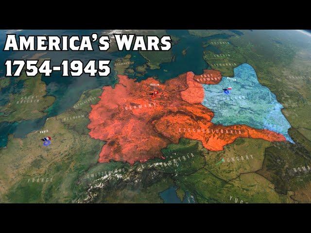 America's Wars 1754-1945: Animated Battle Map