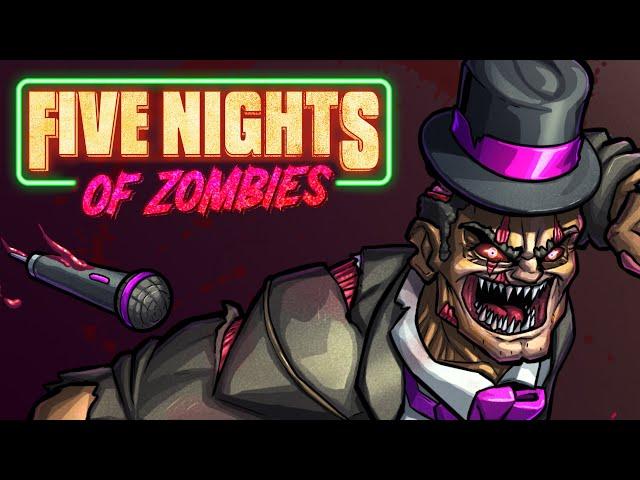 FIVE NIGHTS OF ZOMBIES (A FNAF Apocalypse Story & Speedpaint)