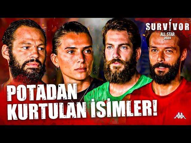 Potadan Adını Sildiren İki İsim Belli Oldu | Survivor All Star 2024 131. Bölüm