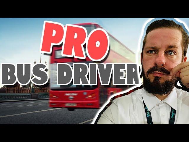 REAL bus driver Plays BUS driving simulator!!! How Realistic is the game ???