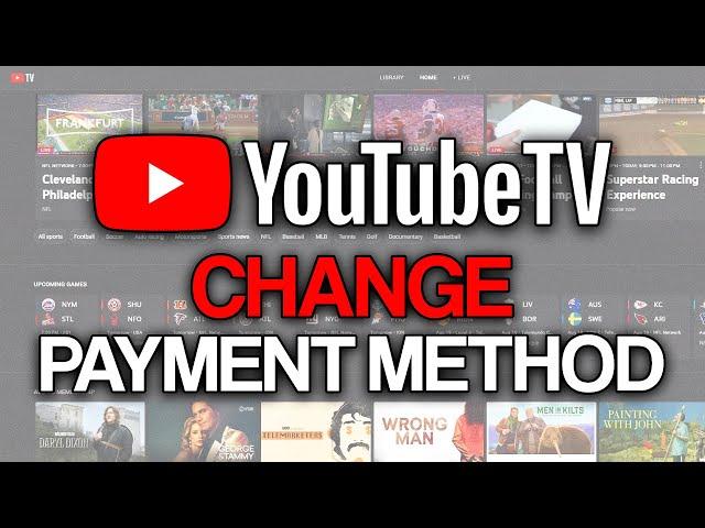 How to Change Payment Method for YouTube TV (2024) - Full Tutorial