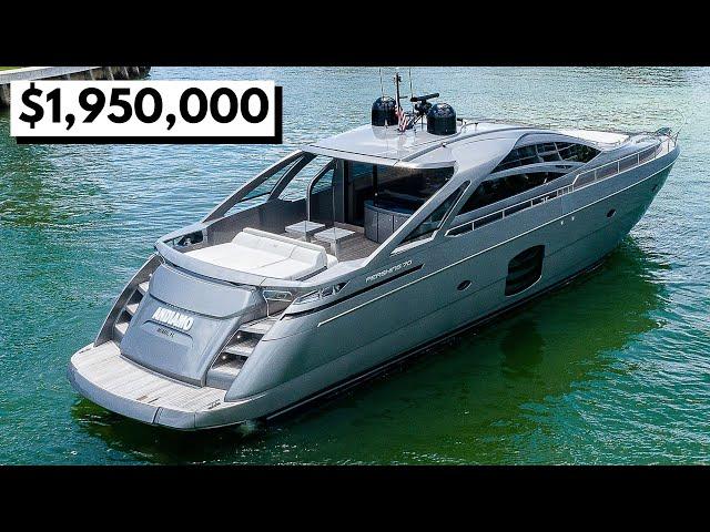 SUPER FAST $1.95M 2015 Pershing 70' Luxury Yacht Tour 