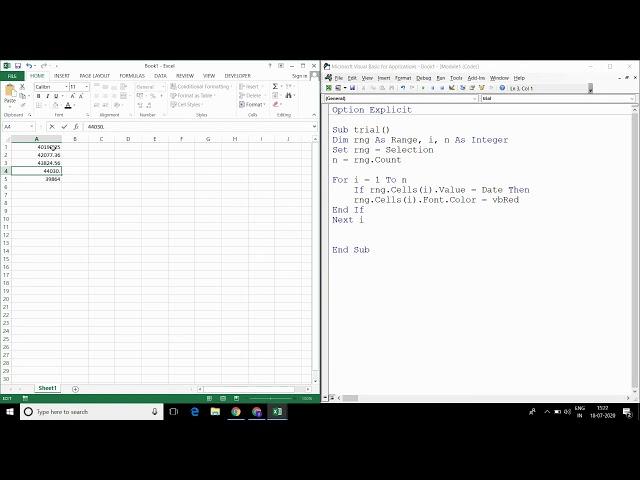 9.1 Excel VBA - Compare Date and Time