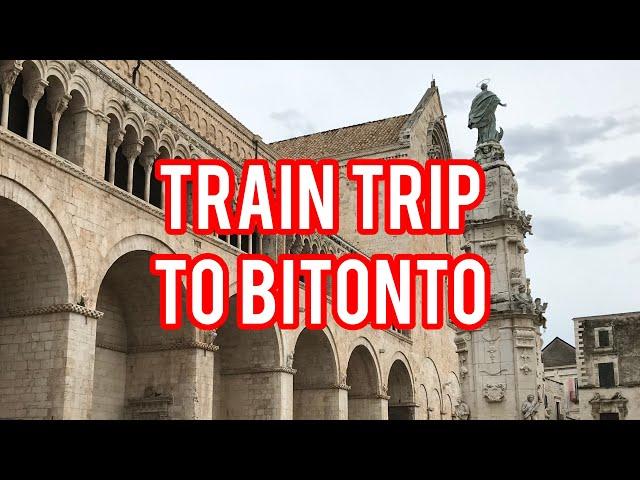 Train trip from Bari to Bitonto 