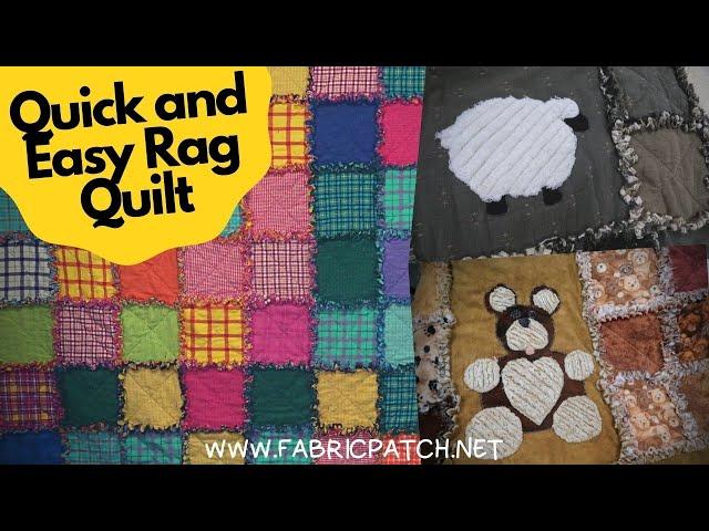 Quick and Easy Rag Quilt!!