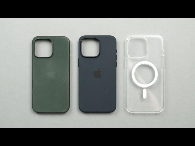 Every Apple iPhone Case Compared - Choose Wisely... (Silicone vs FineWoven vs Clear)