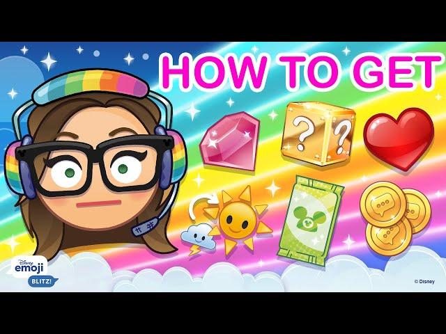 FREE STUFF! Disney Emoji Blitz Guide To Earning Free Emoji's / Coins / Tokens / Rare Items / Lives