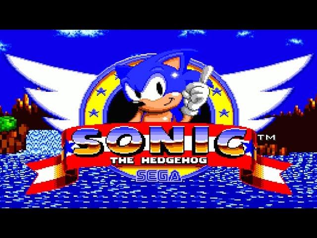 SONIC de Mega Drive: Do Início ao Fim!!!