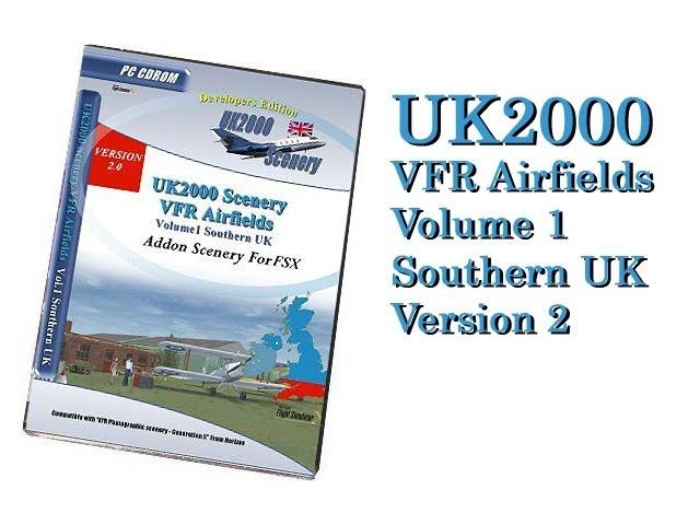 UK2000 VFR Airfields Vol.1 V2 (P3D)