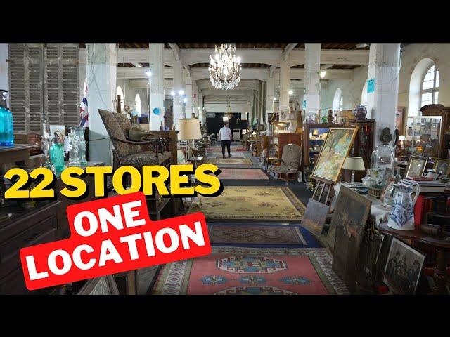 HUGE Antique Shop in a Former Factory!