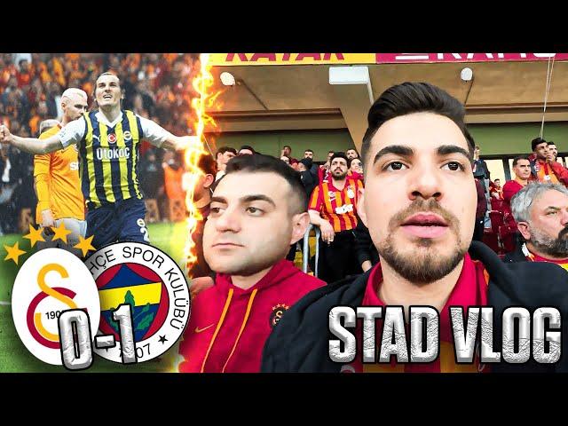 DERBİDE SAHA KARIŞTI TÜM GÖRÜNTÜLER | Galatasaray 0-1 Fenerbahçe Stad Vlog