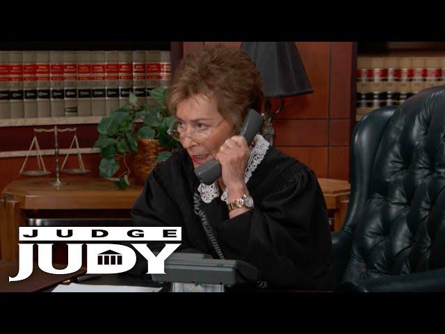 Judge Judy Makes a Phone Call to Decide This Case!