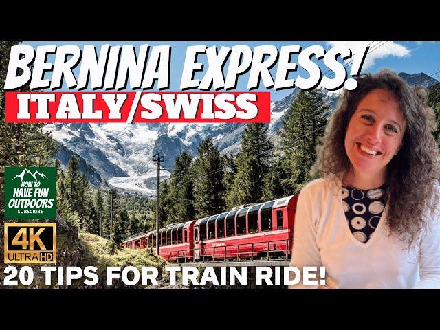 The Bernina Express, Switzerland! 20 Tips for World's Most Dangerous Railway Tracks