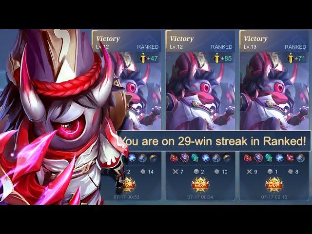 CYCLOPS 100% WINRATE BUILD AND EMBLEM TO GET WINSTREAK!! - Mobile Legends