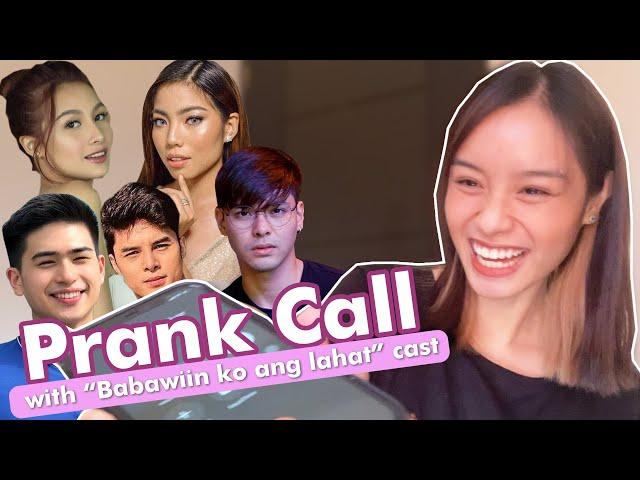 PRANK CALL ft. Babawiin Ko Ang Lahat cast | Pauline Mendoza