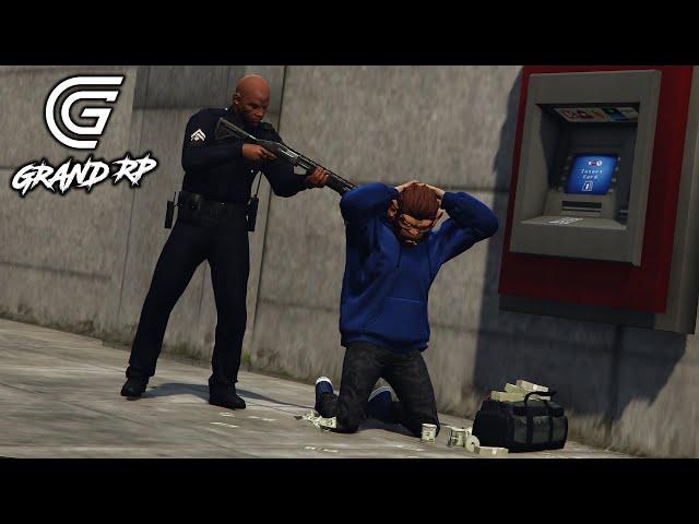 Easy Way to Make Money in Grand RP | Stopping ATM Robberies $60,000+ Per Hour