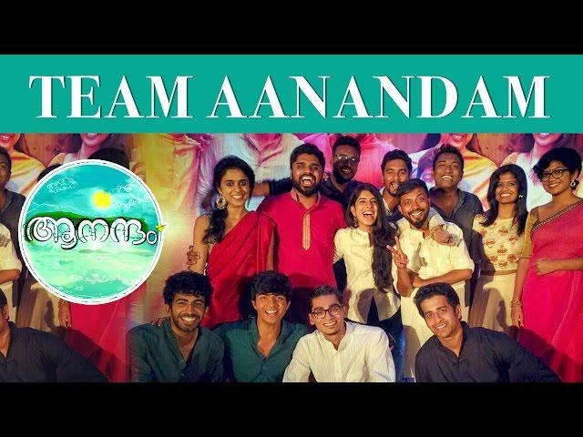 Aanandam Malayalam Movie - Director Ganesh Raj Introduces the Aanandam Team