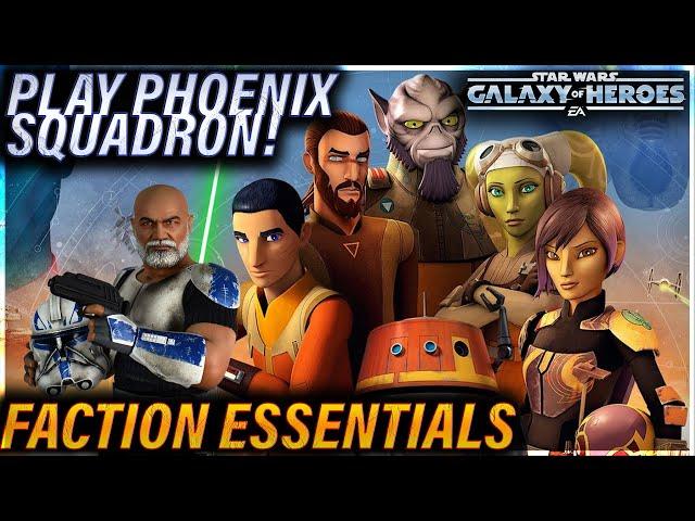 Faction Essentials: PHOENIX SQUADRON - MODDING, STRATEGY, ZETAS