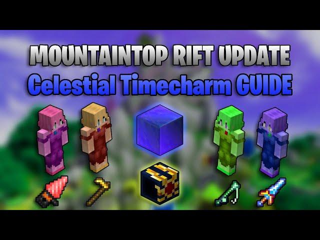 Mountaintop UPDATE! Celestial Timecharm Guide | Hypixel Skyblock - The Rift