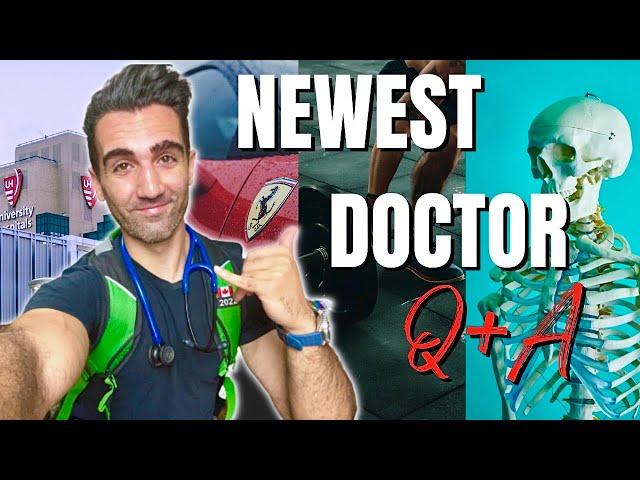 The World's Newest Doctor Q + A | *Honest Answers Only*