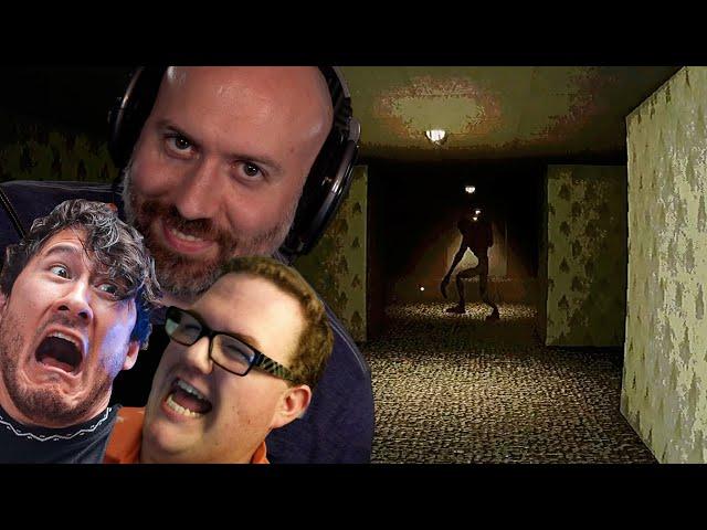 WE'RE IN THE BACKROOMS?! | Kletka with Mark and Bob