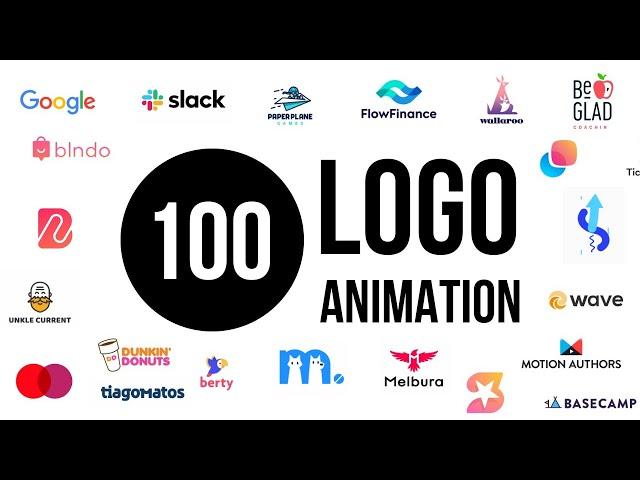 100 Best Logo Animation l 100 Best Motion logos l 100 Cool Logos l 100 Logo Intro