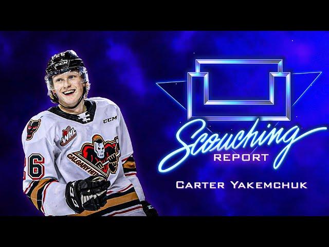 The Dangling Defenceman From the WHL (Carter Yakemchuk Scouting Report)