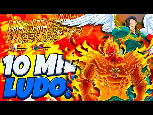 Using Ultimate Escanor and Ludociel with 10 Million Box CC! | Seven Deadly Sins: Grand Cross