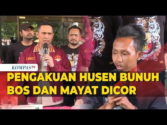 [FULL] Pengakuan Husen Bunuh dan Mutilasi Bos Depot Air Isi Ulang di Semarang