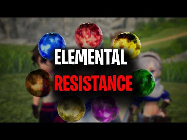 What is Elemental Resistance~Bravely Default 2