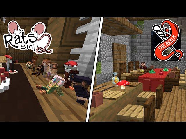 Rats SMP Christmas & The Realm SMP Starter House Interior Reveal!!!