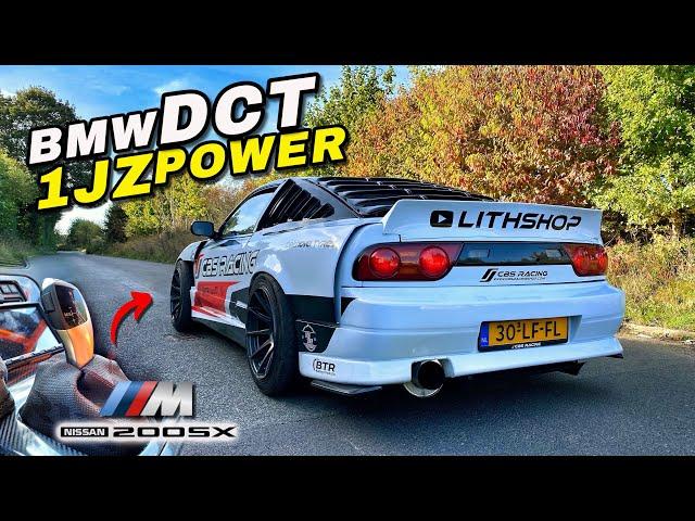 THIS CRAZY M4 DCT 1JZ POWERED NISSAN S13 IS SAVAGE