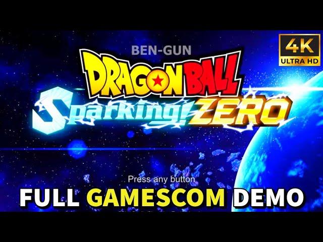 Full DRAGON BALL: Sparking Zero Demo Gameplay (4k) - No Commentary | Gamescom 2024