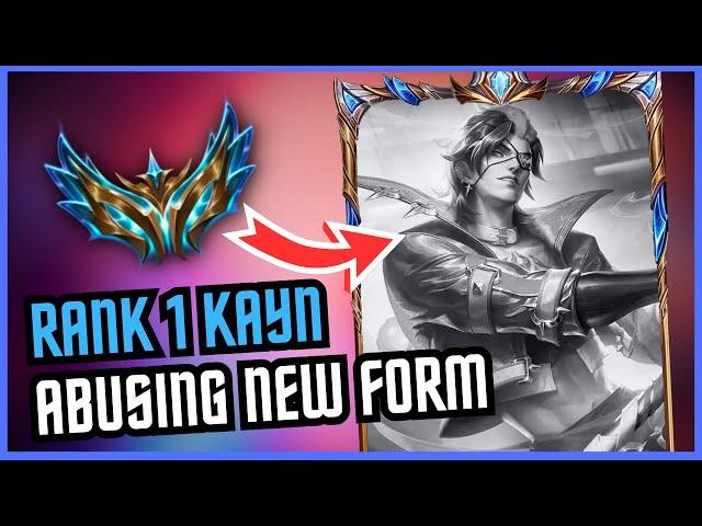 Rank 1 Kayn Tries Out NEW OP Kayn Form! (Grey Kayn)