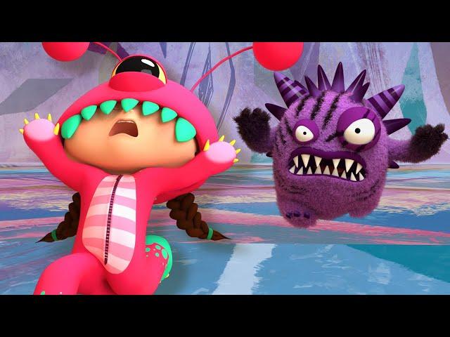 Lulu and monster friends | Lulu’s Nursery Rhymes & Kids Songs