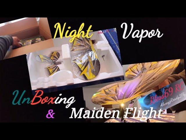 E-flite UMX Night Vapor BNF Basic | UnBoxing & HOT Maiden Flight